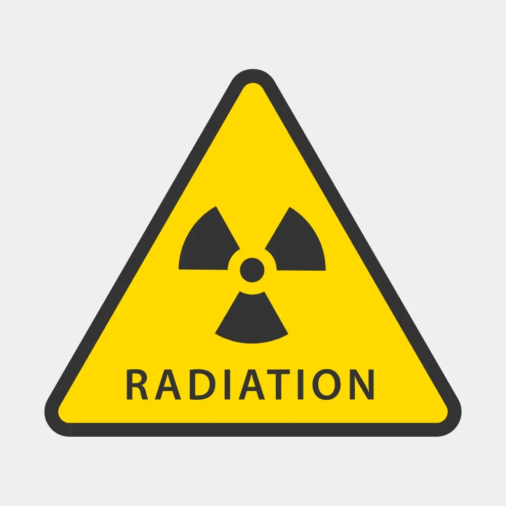 Radiation Precaution Sign