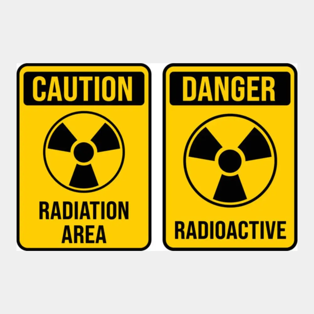 Radioactive Warning Sign