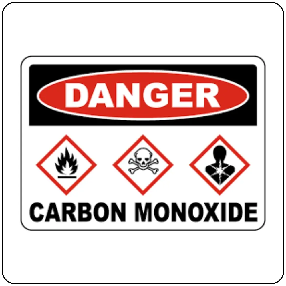 Danger Sign For Carbon Monoxide